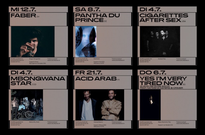 Depois de fundar seu próprio estúdio de design gráfico na sua cidade natal de St Gallen, Laura Prim tem criado posters, identidades visuais para exposições, festivais e eventos além de design para livros e outros materiais gráficos. A maioria do seu trabalho é voltado para o setor cultural, principalmente para instituições de arte, galerias e museus.