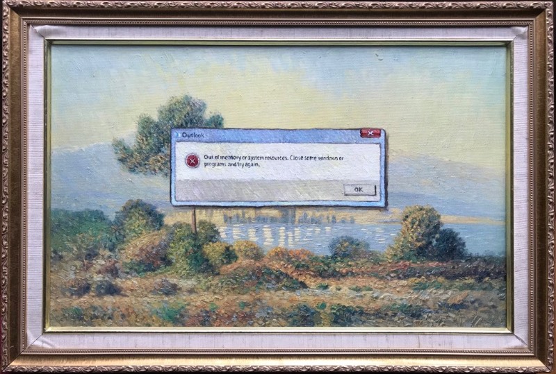 A arte e as pinturas de Dave Pollot são um pouco peculiares já que envolvem alterações em outras pinturas. É isso mesmo que você leu. O artista visita lojas de objetos usados na procura de algo especial que possa receber seu toque e se transformado em algo diferente. 