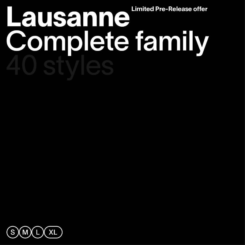 Com o intuito de aprender mais sobre tipografia, o designer suíço Nizar Kazan resolveu desenvolver uma fonte e acabou a batizando como Lausanne, uma cidade na Suíça. O design e todo o processo tipográfico por trás dessa fonte acabou demorando cerca de dois anos mas o resultado final é algo bem interessante e você vai poder dar uma olhada no que ele criou nas imagens abaixo. 