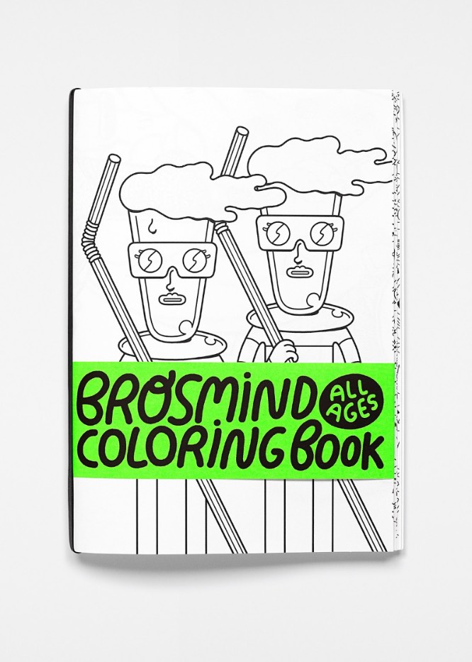 O mundo agradece ao primeiro livro de colorir dos catalães do Brosmind, minha dupla favorita de ilustradores. Esse livro vem com impressões de desenhos em ambos os lados do papel e, por isso mesmo, o livro de colorir se torna uma belíssima coleção de livretos. E, ao comprar uma cópia, você ainda ganha três posters dobráveis!