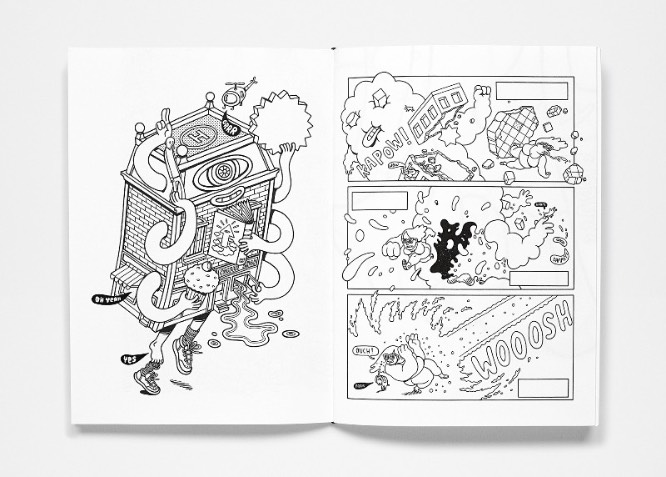 O mundo agradece ao primeiro livro de colorir dos catalães do Brosmind, minha dupla favorita de ilustradores. Esse livro vem com impressões de desenhos em ambos os lados do papel e, por isso mesmo, o livro de colorir se torna uma belíssima coleção de livretos. E, ao comprar uma cópia, você ainda ganha três posters dobráveis!