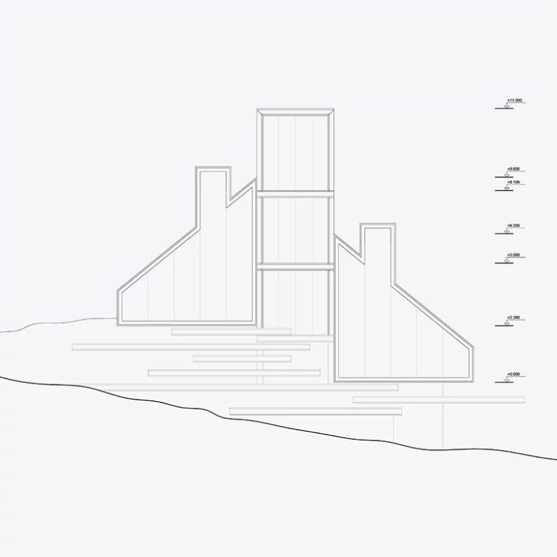 A York House é um belíssimo projeto do arquiteto russo Alex Nerovnya, Essa residência conceito foi construída perto de uma floresta e apresenta uma mistura de aço, vidro e madeira, no estilo que popularizou o trabalho do arquiteto. 