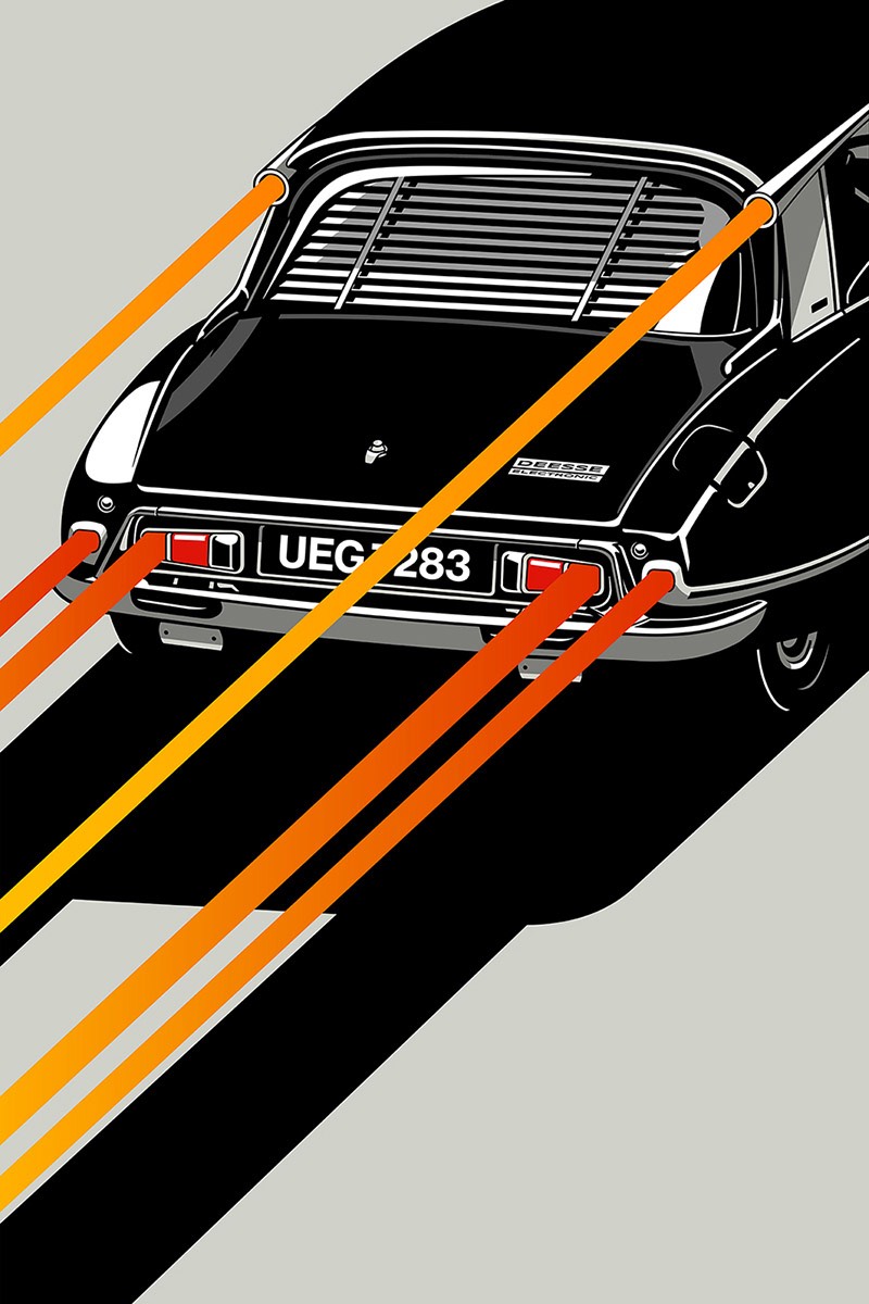 Com composições simples e com uma beleza impactante, você pode explorar o portfólio de ilustração e posters do designer Gianmarco Magnani sem olhar para o relógio. Suas ilustrações de linhas simples e complexas estruturas são feitas de cores limitadas e de uma tipografia interessante, como você pode ver nas imagens que eu selecionei logo abaixo.