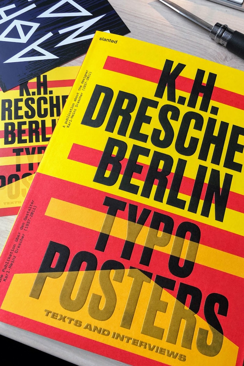 Karl-Heinz Drescher (1936–2011) foi um designer gráfico alemão que trabalhou muito com um dos teatros mais famosos de Berlim: o Berliner Ensemble de Bertolt Brecht. Lá, ele trabalhou por quase 40 anos, desenvolvendo todo o material gráfico utilizado pelo teatro. Além disso, ele também trabalhou para o Akademie der Künste der DDR, o Maxim-Gorki-Theater e o Deutsche Staatsoper na Berlim Oriental.
