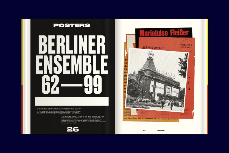 Karl-Heinz Drescher (1936–2011) foi um designer gráfico alemão que trabalhou muito com um dos teatros mais famosos de Berlim: o Berliner Ensemble de Bertolt Brecht. Lá, ele trabalhou por quase 40 anos, desenvolvendo todo o material gráfico utilizado pelo teatro. Além disso, ele também trabalhou para o Akademie der Künste der DDR, o Maxim-Gorki-Theater e o Deutsche Staatsoper na Berlim Oriental.