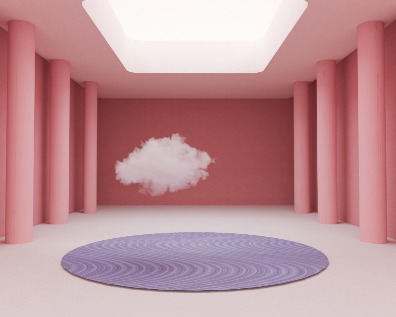 Na série de imagens que recebeu o nome de Somewhere in the World, Minjin Kang e Mijoo Kim estavam interessados em criar um surreal mundo vibrante mas em um estilo minimalista. O objetivo dos artistas do Mue Studios era o de criar espaços oníricos que fossem renderizados como arquitetura, como se fossem ilusões vistas por breves momentos.