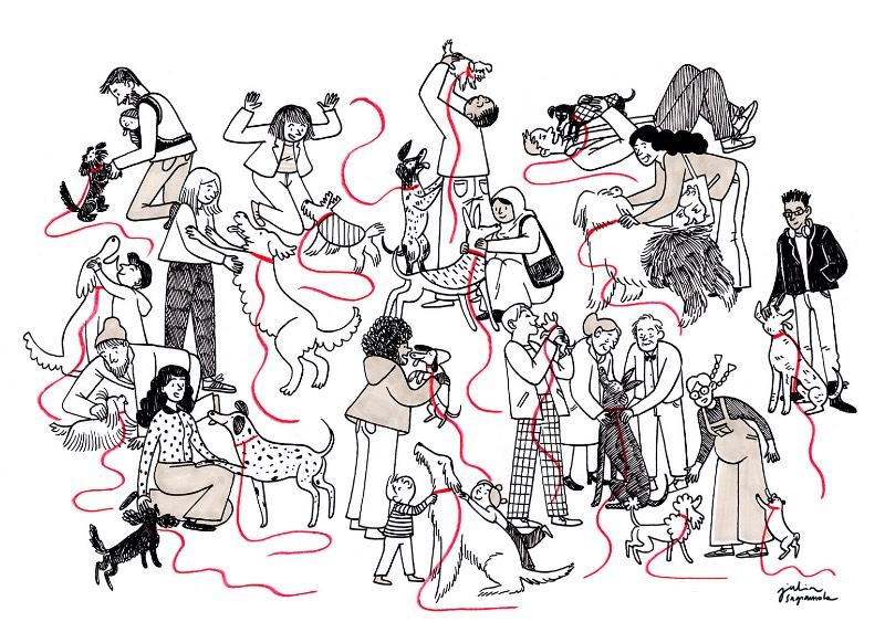 Giulia Sagramola é uma ilustradora, cartunista e designer italiana que diz ser apaixonada com tudo que é relacionado com cachorros, quadrinhos e a cultura pop japonesa. Talvez, por isso mesmo que ela passa grande parte do seu tempo desenhando e criando histórias. Além de, claro, ilustrações para seus clientes. 