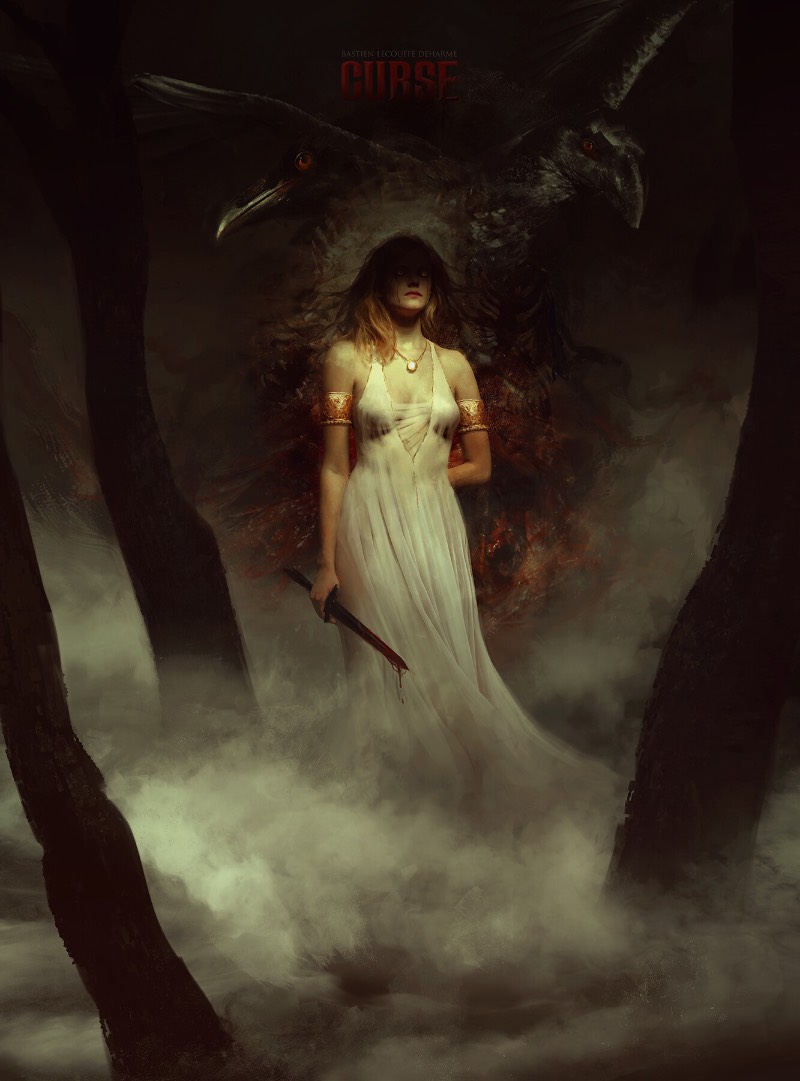 Bastien Lecouffe Deharme é um artista e ilustrador francês cujo trabalho é voltado para jogos de videogame com pitadas de uma estética gótica que me parece muito o com o que eu costumava ver em livros de RPG nos anos noventa. Mas, ele faz isso tudo com um visual um pouco diferente e com uma atenção fora do comum com os detalhes. 