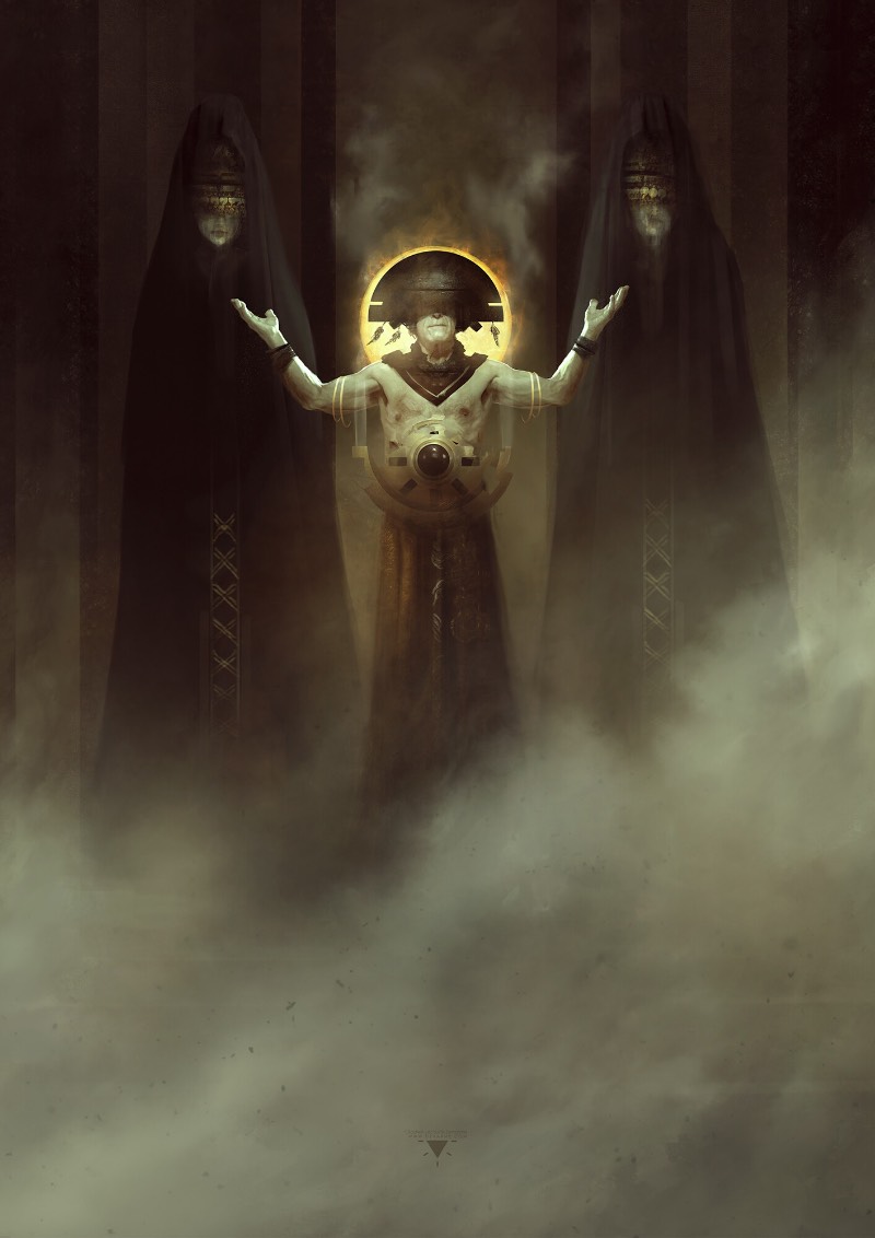 Bastien Lecouffe Deharme é um artista e ilustrador francês cujo trabalho é voltado para jogos de videogame com pitadas de uma estética gótica que me parece muito o com o que eu costumava ver em livros de RPG nos anos noventa. Mas, ele faz isso tudo com um visual um pouco diferente e com uma atenção fora do comum com os detalhes. 