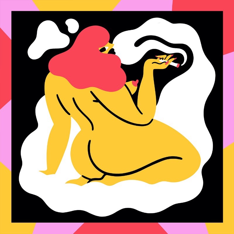 Marylou Faure é uma ilustradora francesa em Londres e seu trabalho é reconhecido facilmente pelo uso de minimalista de cores fortes e de uma tipografia manual. Seus projetos tem sempre um ângulo um pouco divertido e sempre me divirto dando uma olhada no que ela anda publicando por ai.