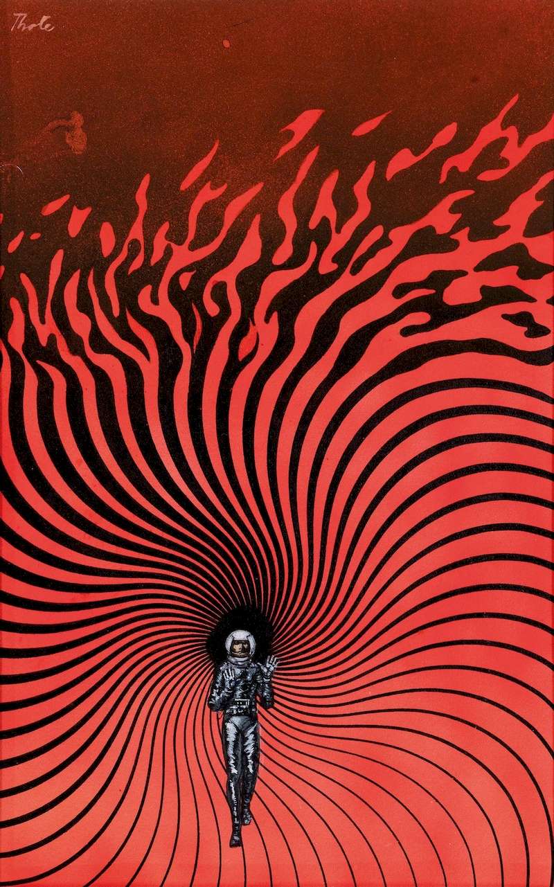 Karel Thole foi um artista e ilustrador holandês com um talento especial para combinar temas surreais de ficção científica com terror. Muito prolífico como artista, as suas ilustrações apareceram pode grande parte da sua carreira na revista de ficção científica mais vendida na Itália, na época: a Urania.