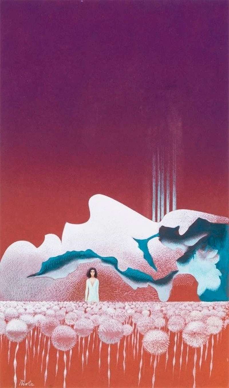 Karel Thole foi um artista e ilustrador holandês com um talento especial para combinar temas surreais de ficção científica com terror. Muito prolífico como artista, as suas ilustrações apareceram pode grande parte da sua carreira na revista de ficção científica mais vendida na Itália, na época: a Urania.