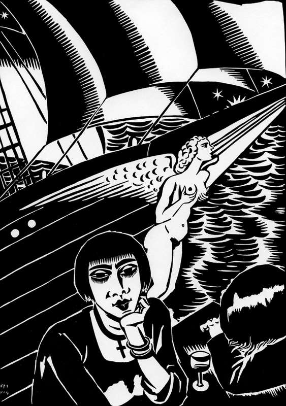 Frans Masereel foi um artista e ilustrador belga mais conhecido por seus romances em xilogravura, que ele criou no início do século XX. Seu trabalho é frequentemente considerado um precursor da história em quadrinhos, pois combina a linguagem visual da história em quadrinhos com a narrativa literária da história. 