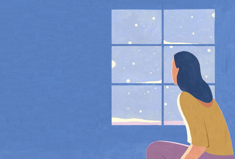 A ilustradora Holly Stapleton, de Toronto, parece se inspirar em momentos de quietude e calma. As suas ilustrações retratam figuras solitárias envolvidas em ações quotidianas, quase sempre cercados por uma atmosfera tranquila. Ela considera que esses momentos de solidão são profundamente criativos, e acabam abraçando a mistura de felicidade e melancolia que eles trazem.