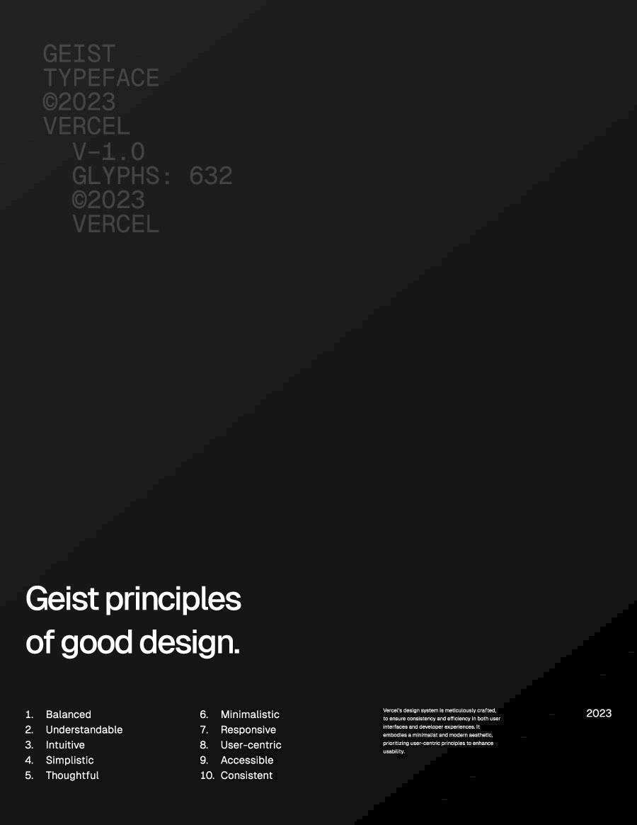 Vamos mergulhar no mundo da tipografia e explorar a magia por trás da última criação da Vercel : Geist. Imagine uma fonte feita sob medida para desenvolvedores e designers, nascida da busca pela combinação perfeita de funcionalidade e estética. É isso que você vai ver quando parar para observar esse projeto tipográfico.