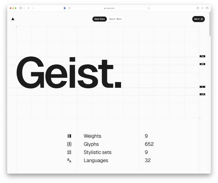 Vamos mergulhar no mundo da tipografia e explorar a magia por trás da última criação da Vercel : Geist. Imagine uma fonte feita sob medida para desenvolvedores e designers, nascida da busca pela combinação perfeita de funcionalidade e estética. É isso que você vai ver quando parar para observar esse projeto tipográfico.