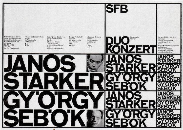 O trabalho de cartaz para a Rádio Free Berlin de 1962 a 1966 representa um ponto de viragem na estética cultural da cidade. Através dos seus designs inovadores, Hans Förtsch, Sigrid von Baumgarten e Reinhart Braun não só elevaram a imagem pública da estação, mas também deixaram as suas marcas no panorama da comunicação visual da Berlim da época. 