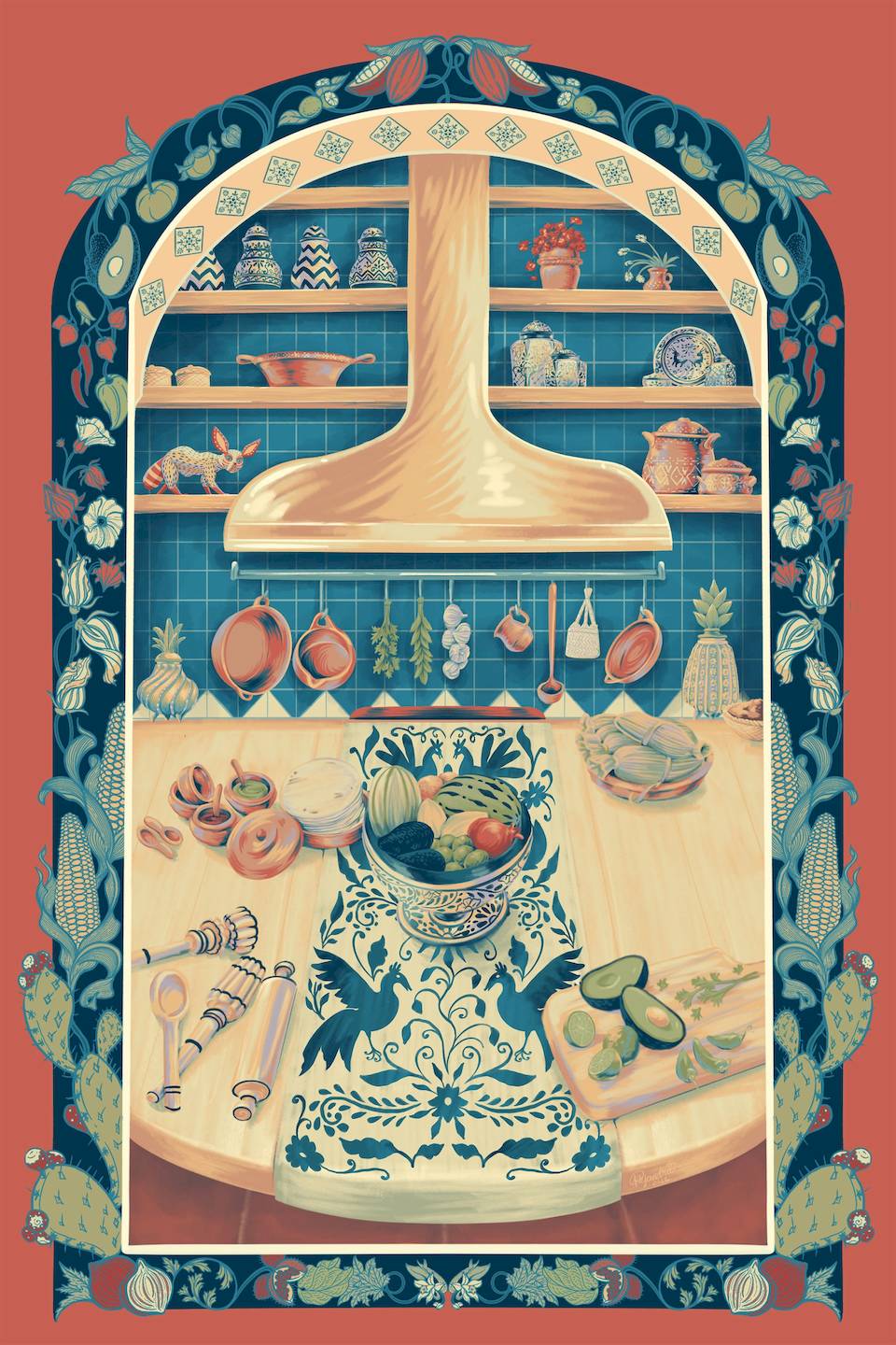 Alejandra Peñaloza, natural da Cidade do México, entrelaça perfeitamente a sua educação bicultural na vibrante tapeçaria das suas ilustrações. A sua jornada artística é uma exploração da interseção entre o mundo da arte e da literatura britânica e a rica e colorida tapeçaria das artes e ofícios tradicionais mexicanos.