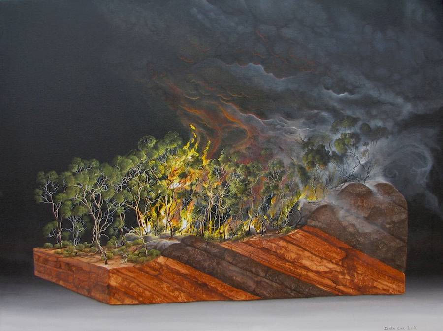 Dale Cox não é um artista comum. Este criador australiano contemporâneo trabalha com diversas ferramentas artísticas: cinema, pintura e escultura fazem parte de seu kit de ferramentas. Porém o que o torna único é como ele adora misturar todas essas referências e ferramentas – e como ele usa objetos encontrados como ponto de partida para transformações incríveis.