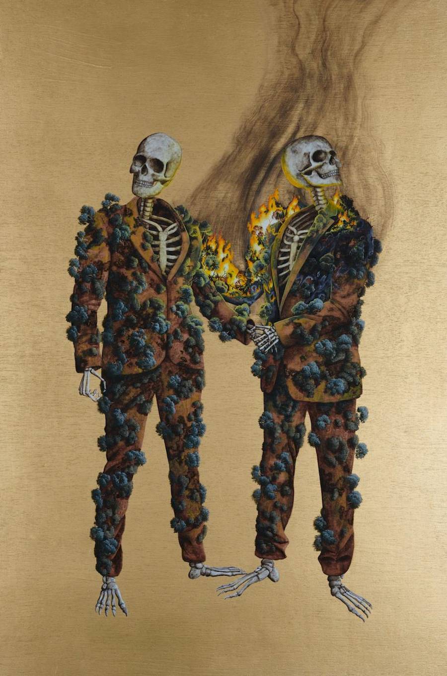 Dale Cox não é um artista comum. Este criador australiano contemporâneo trabalha com diversas ferramentas artísticas: cinema, pintura e escultura fazem parte de seu kit de ferramentas. Porém o que o torna único é como ele adora misturar todas essas referências e ferramentas – e como ele usa objetos encontrados como ponto de partida para transformações incríveis.