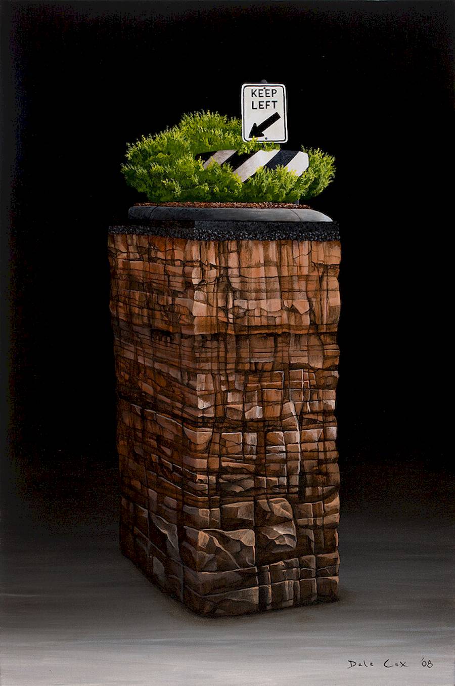 Dale Cox não é um artista comum. Este criador australiano contemporâneo trabalha com diversas ferramentas artísticas: cinema, pintura e escultura fazem parte de seu kit de ferramentas. Porém o que o torna único é como ele adora misturar todas essas referências e ferramentas – e como ele usa objetos encontrados como ponto de partida para transformações incríveis.