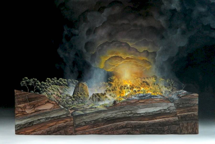 Dale Cox não é um artista comum. Este criador australiano contemporâneo trabalha com diversas ferramentas artísticas: cinema, pintura e escultura fazem parte de seu kit de ferramentas. Porém o que o torna único é como ele adora misturar todas essas referências e ferramentas – e como ele usa objetos encontrados como ponto de partida para transformações incríveis.
