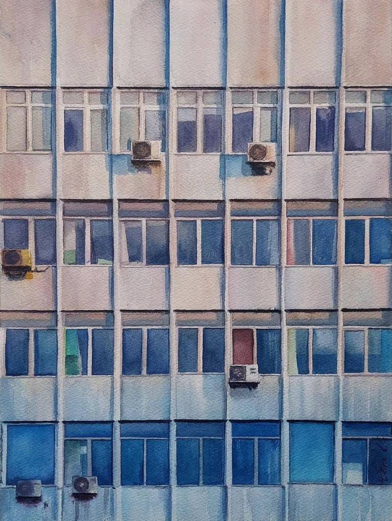 Elina V.G. é uma artista que usa da aquarela como um tributo a beleza do cotidiano. Ela nasceu na Bulgária e, hoje em dia, mora em Copenhague, Dinamarca. A artista, que é autodidata, traz uma década de experiência em design digital para a sua prática artística, captando com perfeição a beleza dos momentos cotidianos.