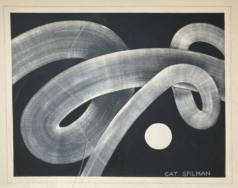 Você já se perguntou como é quando as emoções assumem uma forma física? Se sim, você precisa descobrir o trabalho da artista abstrata Cat Spilman. Baseada em York, no Reino Unido, Cat Spilman cria pinturas vibrantes e expressivas, convidando os espectadores para sua própria jornada de autoexploração.