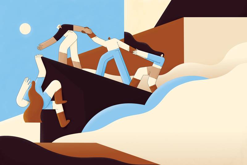 Andrea Devia-Nuño é uma ilustradora que cria obras de arte mais do que cativantes. Natural da Colômbia, ela agora vive e trabalha em Madri, Espanha. Suas ilustrações são reconhecidas pela sua combinação única de formas geométricas e linhas fluidas. Isso lhes dá uma sensação moderna e elegante que foi o que me chamou a atenção na primeira vez que eu vi seu portfólio online.