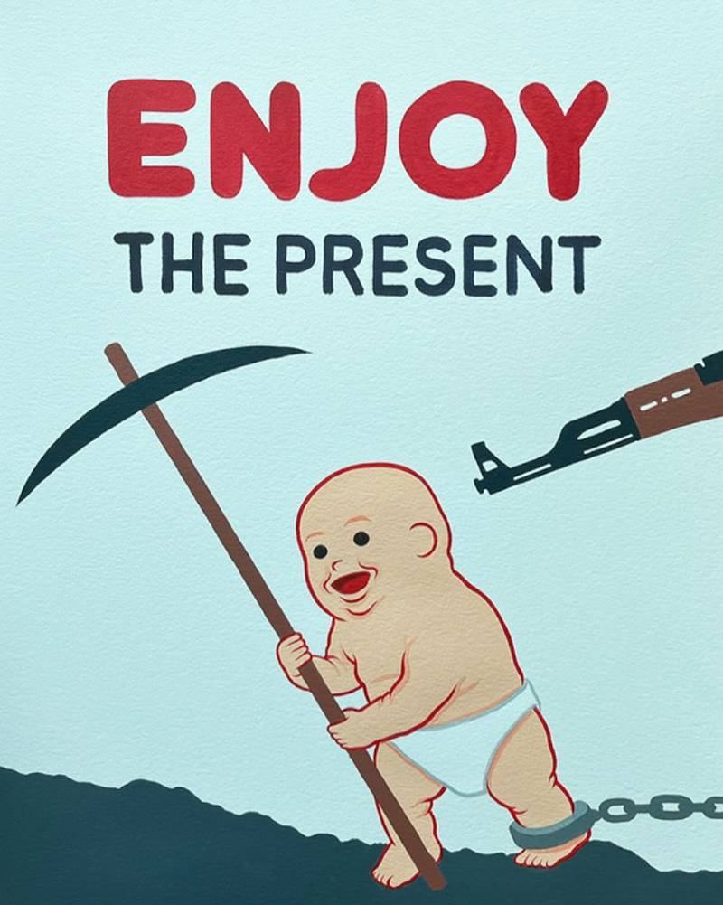 Joan Cornellà é um mestre do macabro e o rei do constrangimento e ele voltou com uma nova série hilária de cartazes “motivacionais” perfeitos para começar 2025. Mas não espere nada de sol e arco-íris aqui.