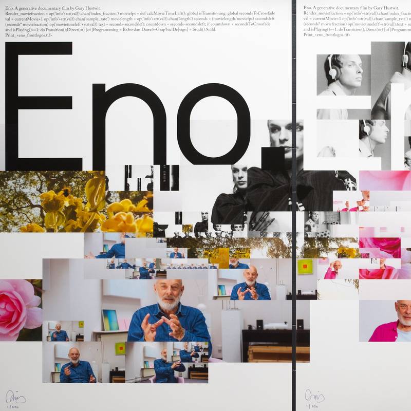 Experimente Brian Eno como nunca antes neste documentário inovador de Gary Hustwit. Utilizando software inovador, cada exibição oferece uma jornada cinematográfica única pela vida e obra do icônico músico e artista.