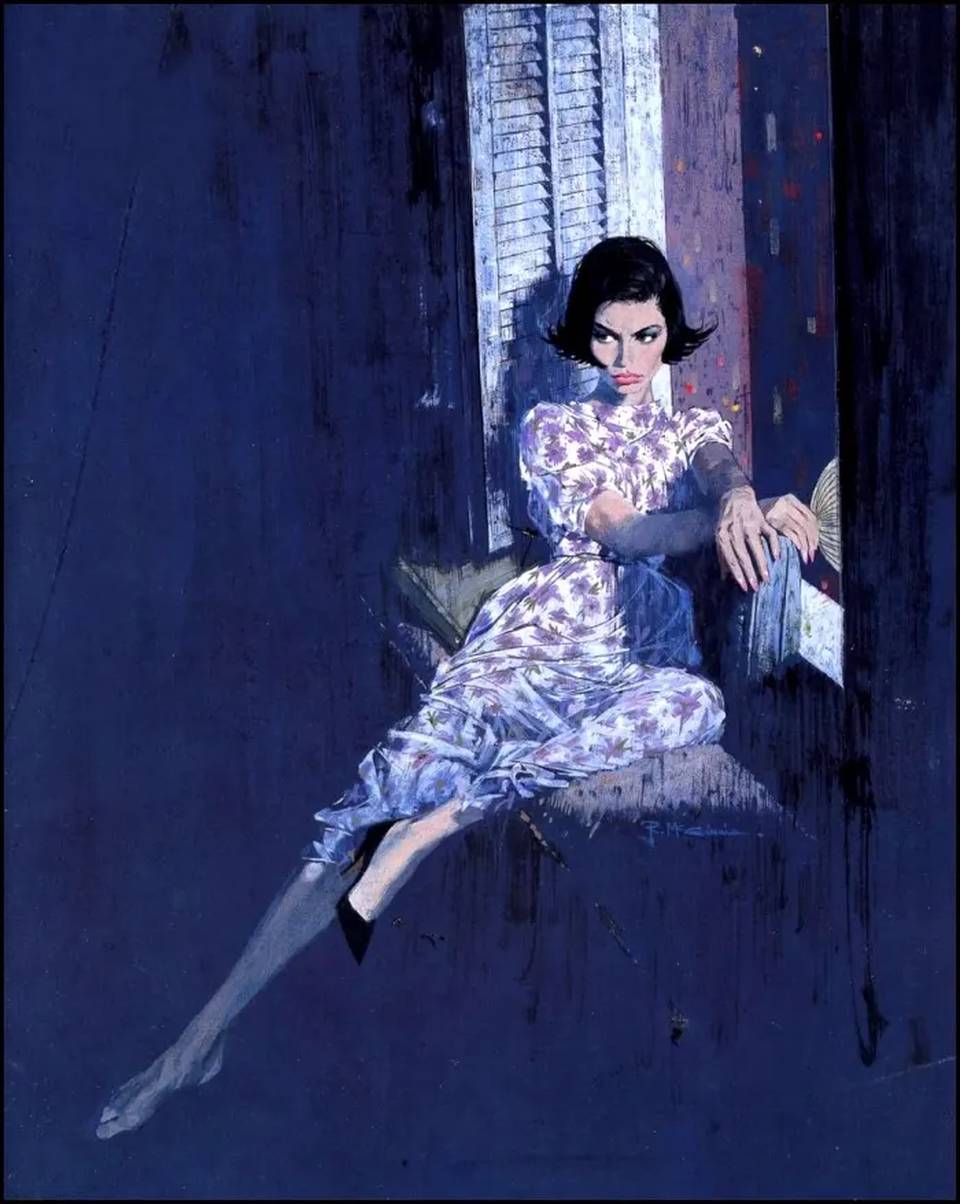 No mundo da ilustração do século XX, poucos nomes comandam tanto reconhecimento e admiração quanto Robert McGinnis. Um artista cuja produção prolífica abrangeu décadas e gêneros, Robert McGinnis criou uma linguagem visual que definiu a estética de romances de bolso, posters de filmes e ilustrações de revistas, deixando uma marca inesquicível na cultura popular.