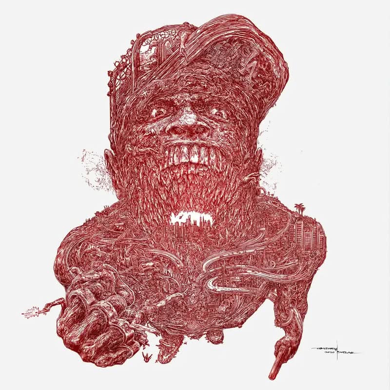 Para bandas como Watain, Ghost e Mayhem, cuja música frequentemente explora temas de misticismo, ocultismo e narrativas históricas, o estilo de Zbigniew M. Bielak é um encontro visual perfeito. Sua capacidade de traduzir conceitos líricos e musicais complexos em imagens e historicamente ressonantes acabou fazendo com que seu trabalho fosse cobiçado por muitas bandas. 