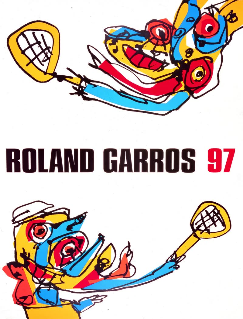 Para pessoas que gostam de design e fãs de tênis, o Aberto da França, também conhecido como Roland Garros, traz uma combinação especial de competições esportivas e arte. Diferentemente de qualquer outro Grand Slam, Roland Garros cultivou uma conexão profunda e duradoura com o mundo da arte, evidenciada por sua tradição anual de encomendar um cartaz distinto de um artista diferente.