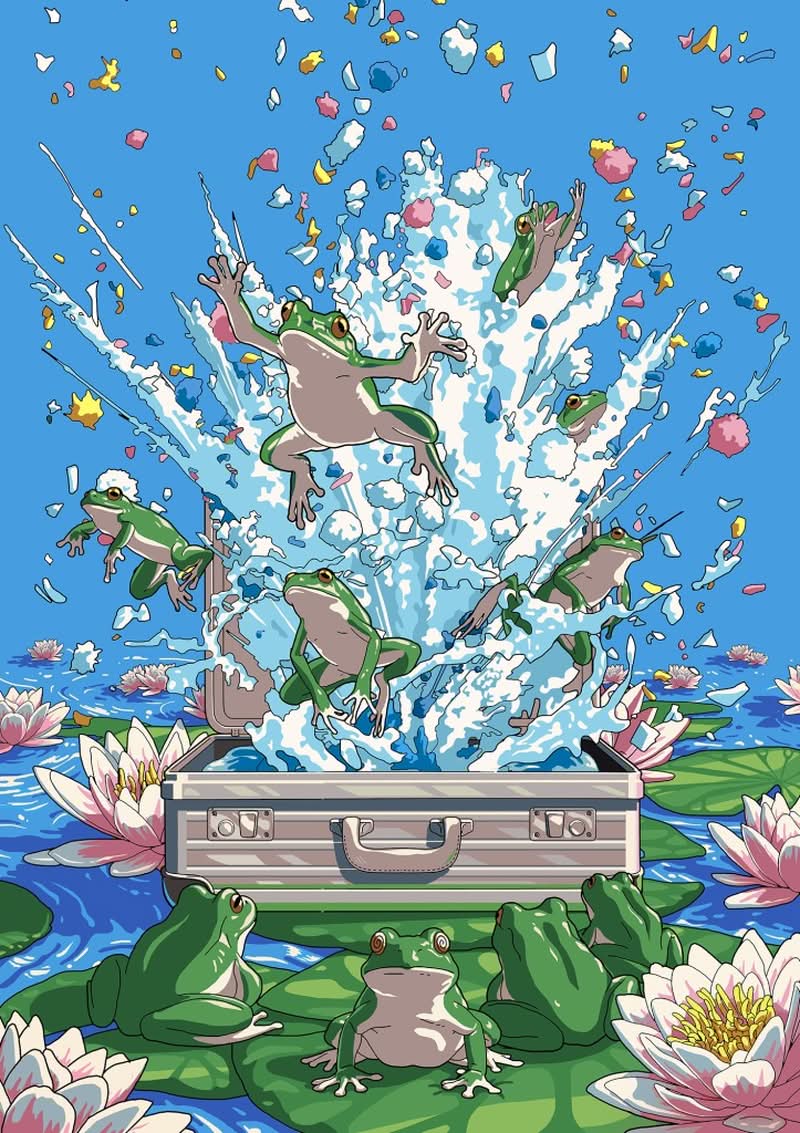 Para muitos, o tédio é um estado de espírito a ser evitado, um vazio rapidamente preenchido por distrações. Mas para Nicolas Ridou, um ilustrador e web designer francês, esse é um terreno fértil onde as ideias mais extraordinárias crescem. É nesse lugar que parece normal que coisas do dia a dia mudam de forma mágica. 