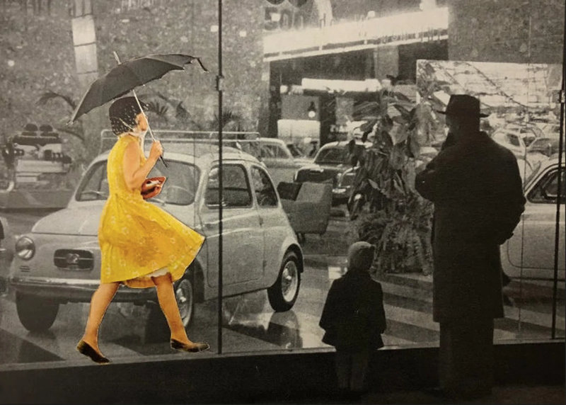 No universo da colagem analógica contemporânea, poucos artistas combinam história pessoal, vulnerabilidade emocional e técnica meticulosa como Kellette Elliott. Com mais de 1200 colagens feitas nos últimos sete anos, fica claro o quão profundamente ela se conectou com o meio escolhido.