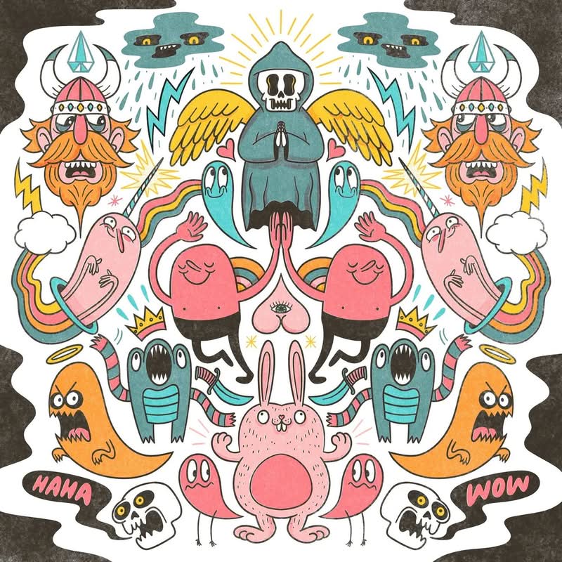 O estilo visual de Chris Piascik é uma colisão energética e contrastante de influências. Seu trabalho é uma combinação colorida de um estilo punk rock. Ele traz a coragem da cultura do skate e um toque de humor diferente. Essa mistura incomparável o posicionou perfeitamente para clientes que buscam uma voz irreverente, divertida e instantaneamente memorável. 