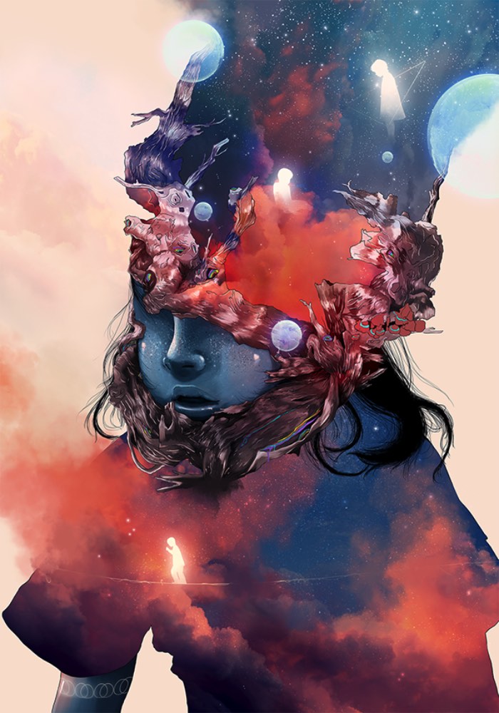 Carolina Rodriguez Fuenmayor é uma ilustradora freelancer baseada em Bogotá, na Colômbia. Durante sua carreira como ilustradora, ela tentou aproveitar e tomar vantagem de todas as mídias diferentes e todos os recursos visuais que ela pode para desenvolver suas imagens. Da simplicidade do papel e lápis passando pela pintura digital. Suas ilustrações parecem fazer pontes entre um universo alternativo e a realidade em que vivemos. É assim que ela cria formas de vida diferentes que podem viver apenas nos mundos de fantasia e ilusão criados por Carolina Rodriguez Fuenmayor.