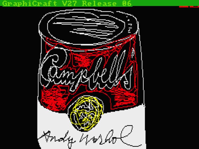 A Arte em Disquetes de Andy Warhol 01