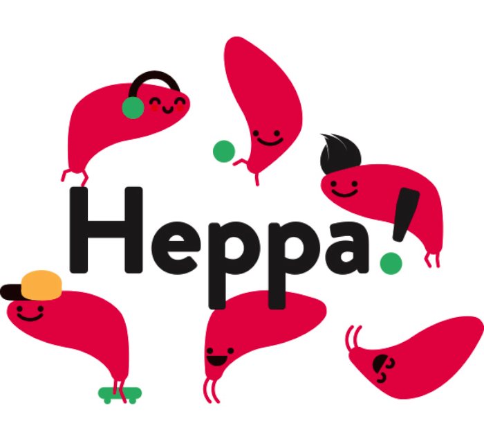 Karol Gadzala é a responsável pela identidade visual criada para a Heppa!, uma organização de médicos que apoiam crianças depois de transplante de fígado.