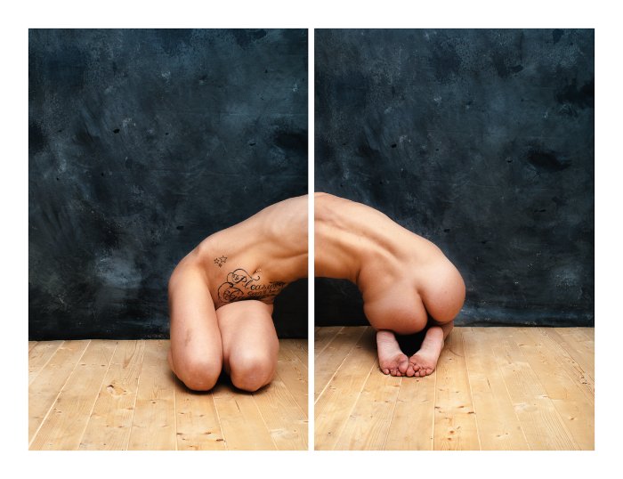 William Farges é um fotógrafo francês que resolveu criar uma forma diferente de fotografar nus. Nessa sua busca por experimentação, ele chegou nessa série Chiméres.