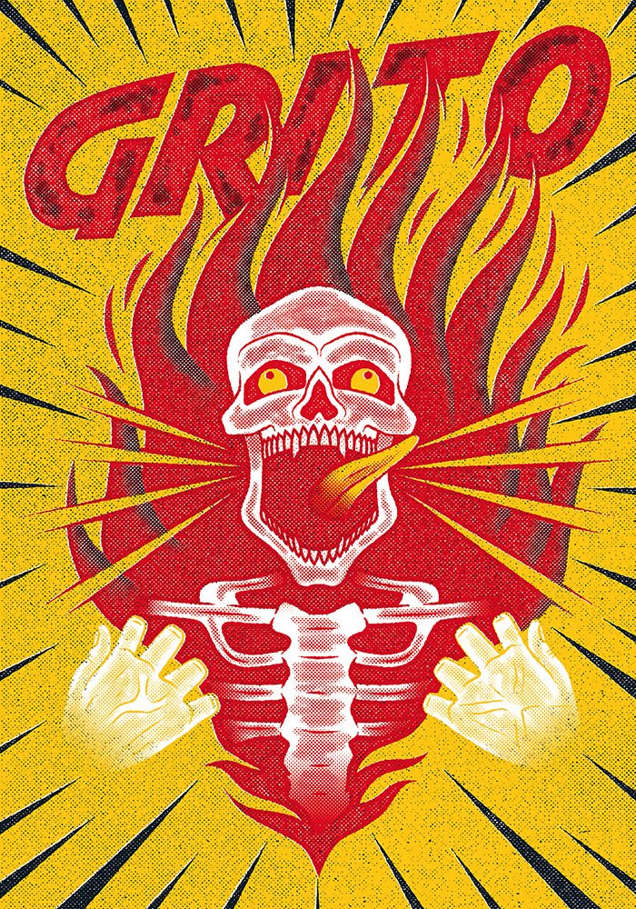 POGO - Hardcore punk posters é uma exposição inspirada pela cena hardcore punk do Medellin, com material produzido entre 2002 e 2005 aproximadamente. Um tributo às bandas que foram e continuam a ser uma grande influência sobre nós, como pessoas, músico e designers.
