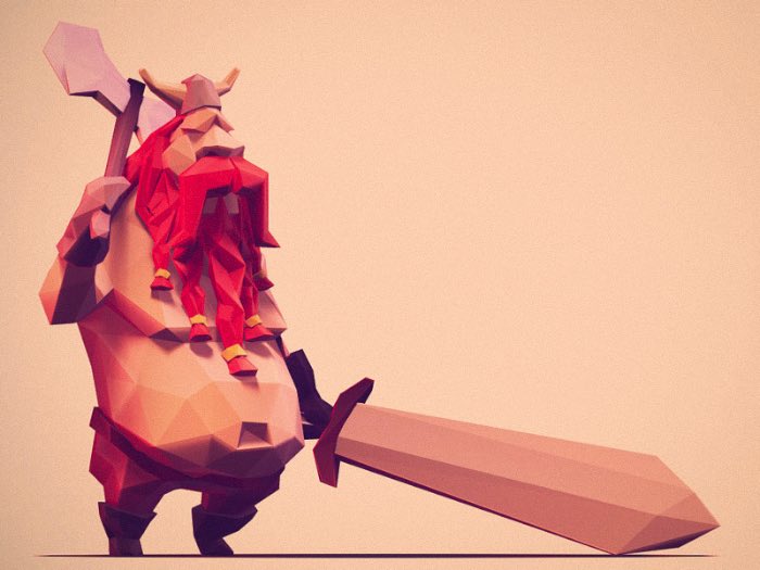 Jona Dinges - Low Poly Characters 03