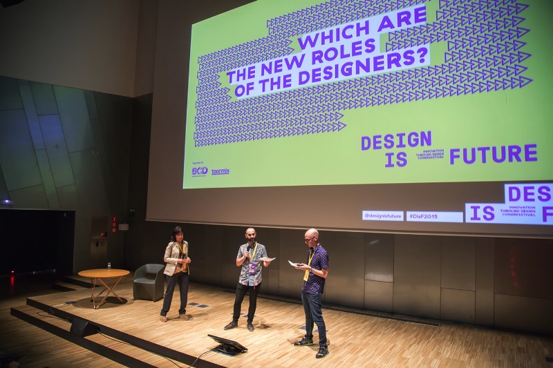 Design is Future congresstival é um novo evento de design para Barcelona. Organizado pelo Barcelona Centre de Disseny e a toormix para a edição de 2015 da Barcelona Design Week, o evento explora novas formas de se trabalhar com design na perspectiva profissional, de negócios e, até mesmo, no quesito de sociedade.