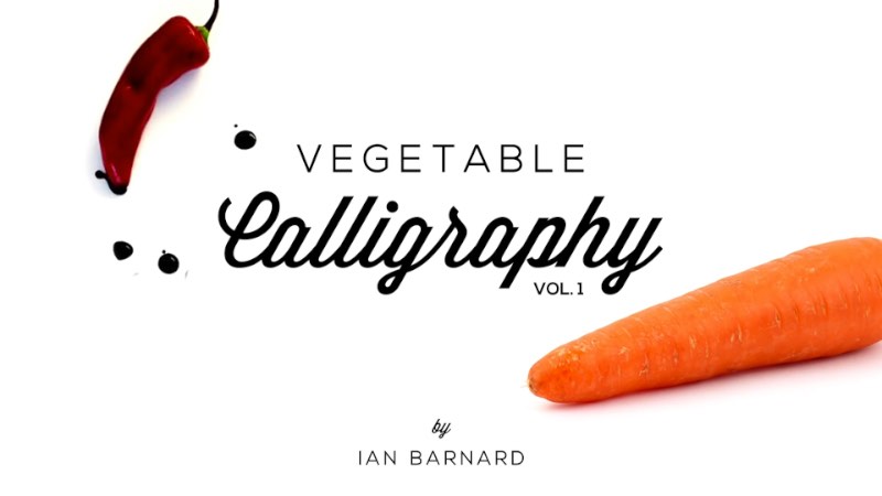 Ian Barnard é o designer responsável por essa experimentação caligráfica que você vai ver no vídeo abaixo. Não sei de onde veio a idéia de trabalhar essa caligrafia com vegetais mas foi isso que ele fez aqui e ficou bem interessante.