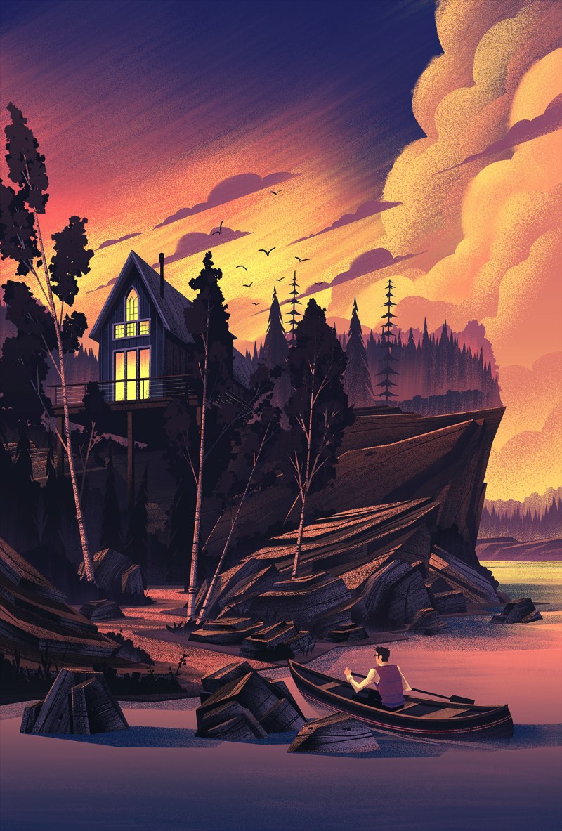 Brian Miller é o proprietário, artista e ilustrador por trás do Orlin Culture Shop, baseado em Erie, lá no Colorado. E é lá que ele usa suas influências para criar o belíssimo trabalho que você vai ver logo abaixo.