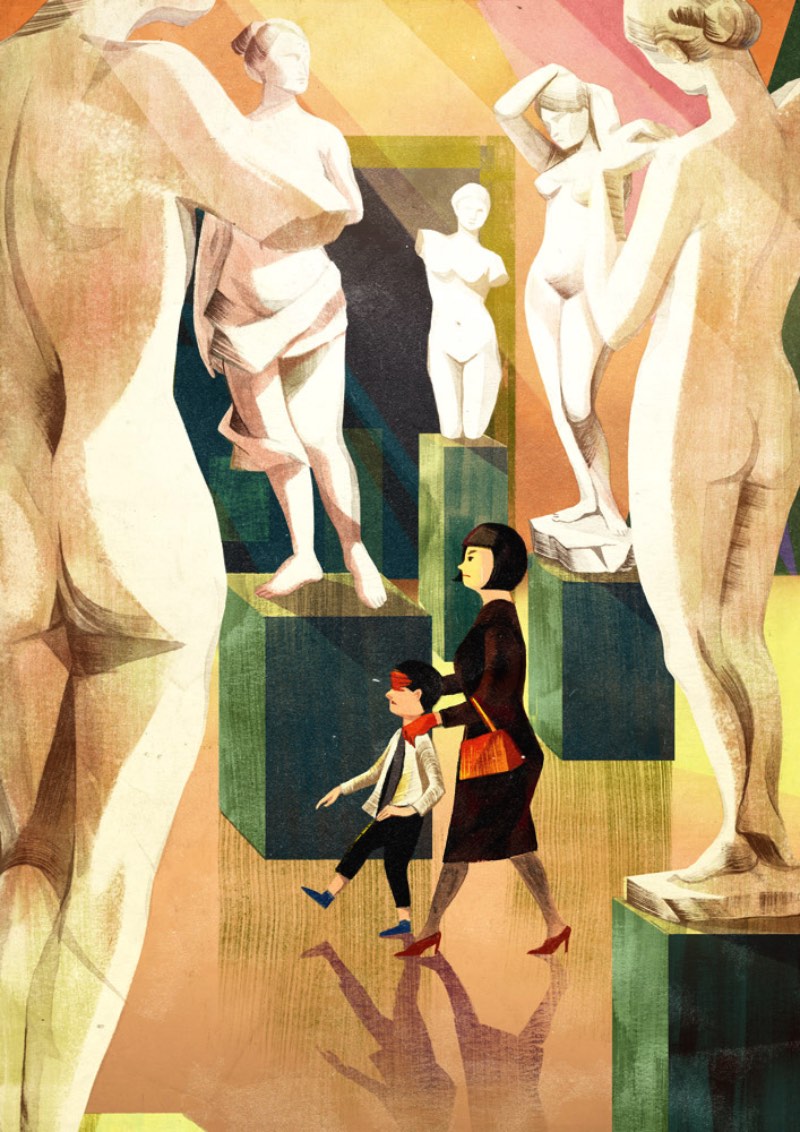 Cornelia Li é uma ilustradora nascida na China e que, atualmente, trabalha em seu portfólio lá de Toronto, no frio canadense. Desde criança, ela adorava desenhar e resolveu levar essa sua paixão a sério quando sua família imigrou para o Canadá, quando ela tinha 11 anos.