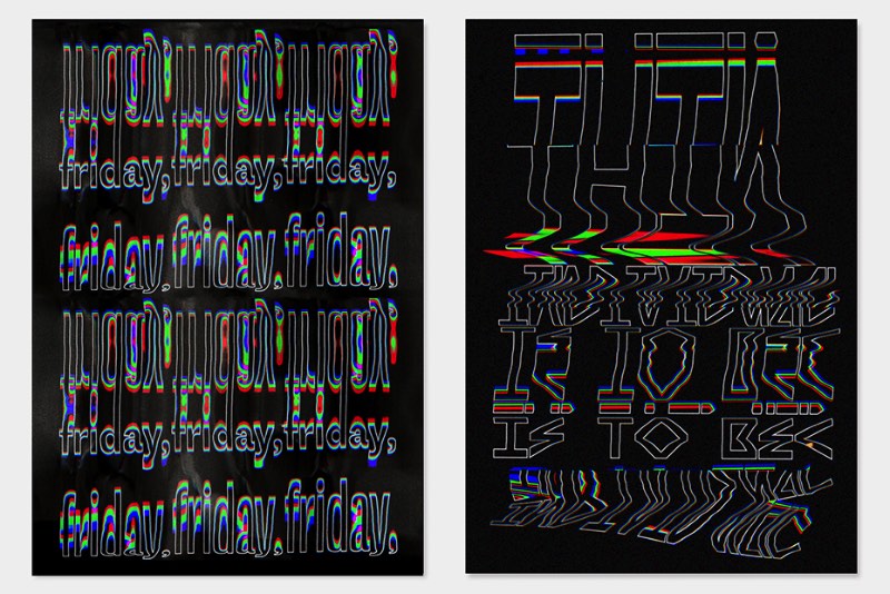 O designer espanhol Ruben Montero resolveu distorcer alguns experimentos tipográficos usando um scanner e um pouco de movimento. Foi assim que surgiu seu projeto de tipografia distorcida chamado Scanmania. O designer usou de frases e textos literários para brincar e distorcer imagens. Depois disso, ele manipulava as imagens usando um scanner e, no final, surgiram alguns posters com os seus experimentos favoritos.