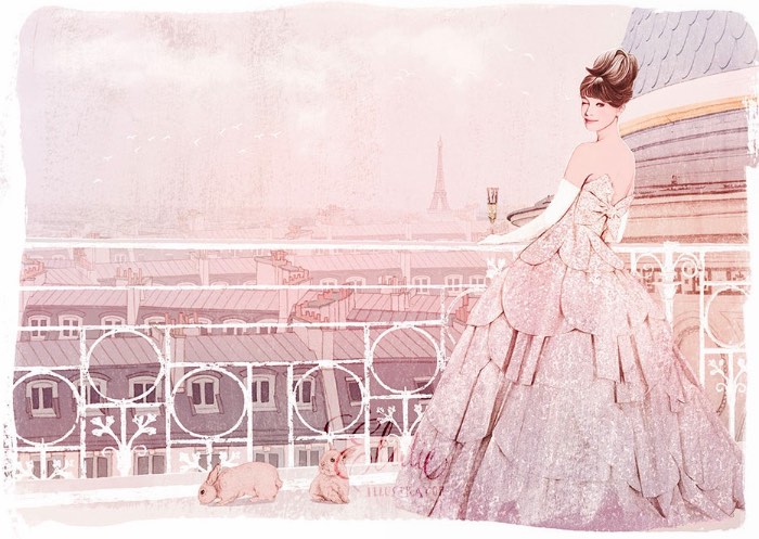 Ëlodie é como é conhecida a ilustradora de moda que, desde 2010, vem mostrando ao mundo seu estilo poético e realista de ilustração de moda. Seu trabalho é feito usando técnicas tradicionais e ela adora experimentar com novas ideais para inserir uma nova alma em seu trabalho.