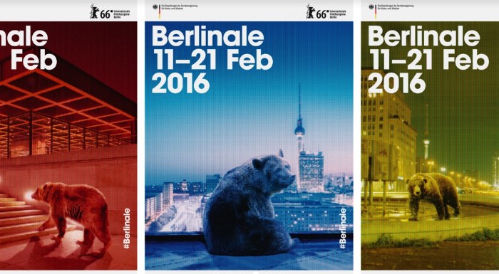 Para o 66th International Film Festival de Berlin, a famosa Berlinale, ursos invadiram a cidade junto com dezenas de atores, diretores e celebridades. Uma ótima brincadeira com o troféu de uma das premiações de cinema mais famosas da Europa, o Urso de Ouro. Também conhecido como Goldener Bär em alemão.